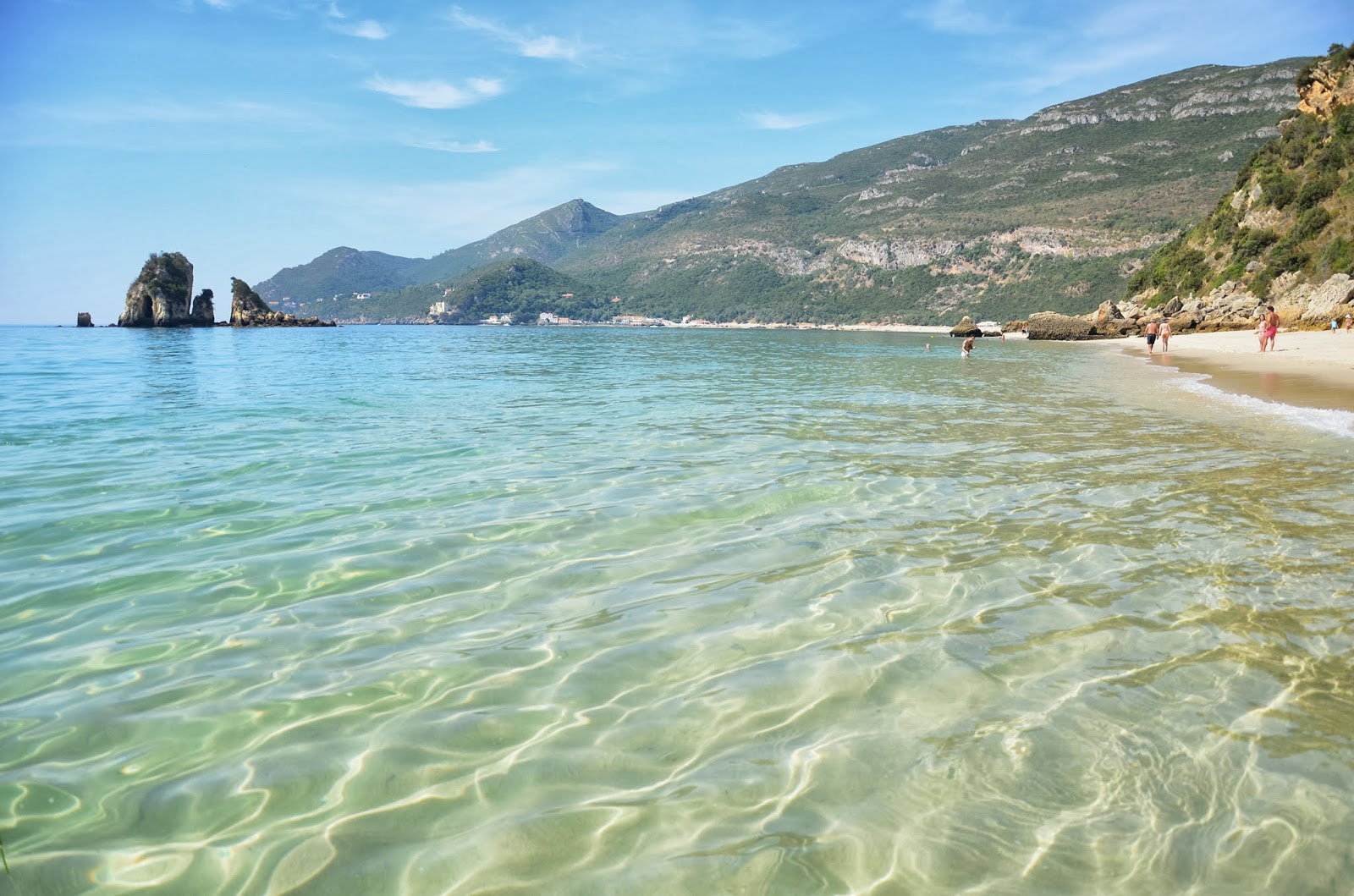 best beaches around Lisbon - Portinho Arrabida lisbon beaches