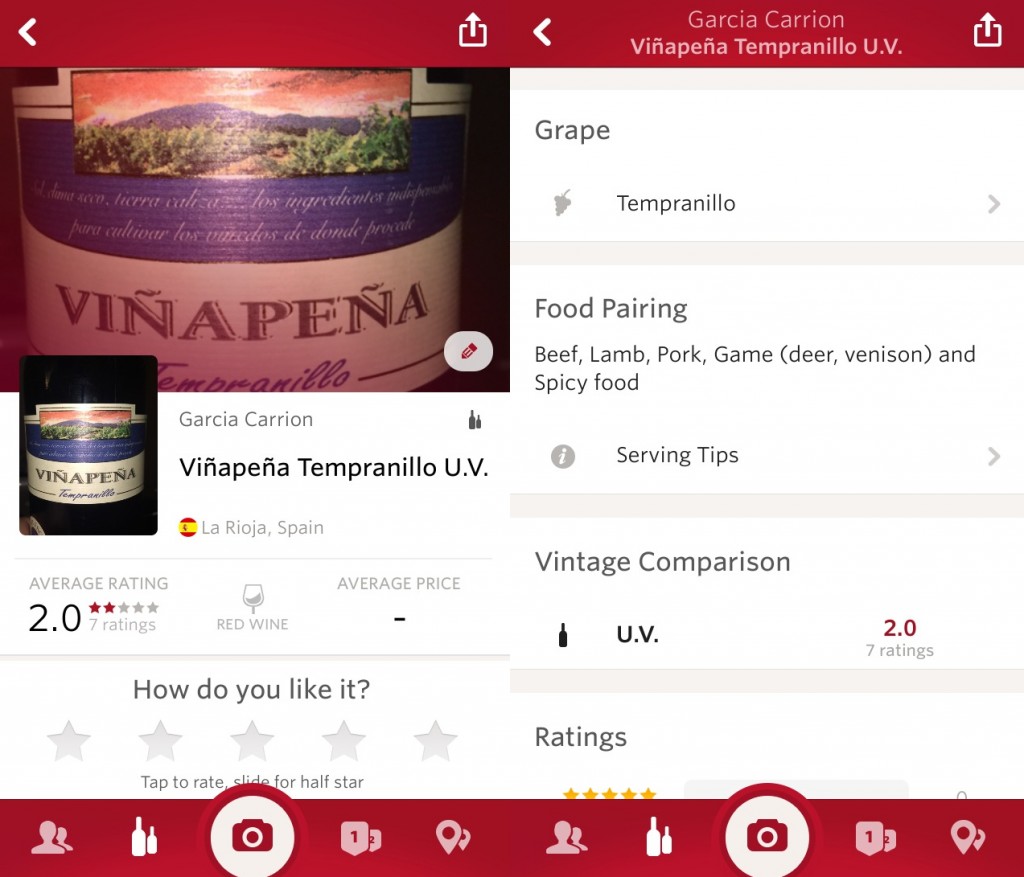 essential apps for travellers - Vivino app