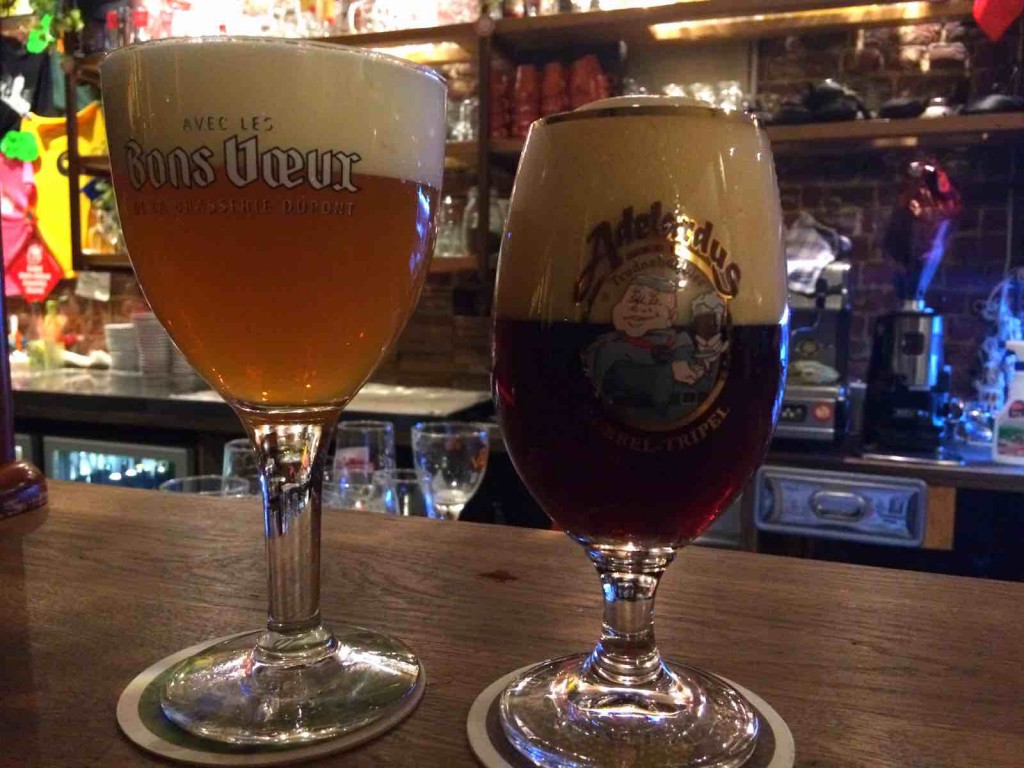 popular belgian food - Beers at Moeder Lambic