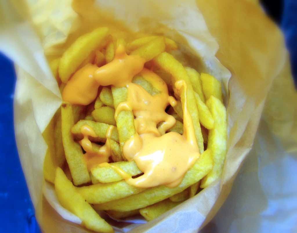 popular Belgian food - frites