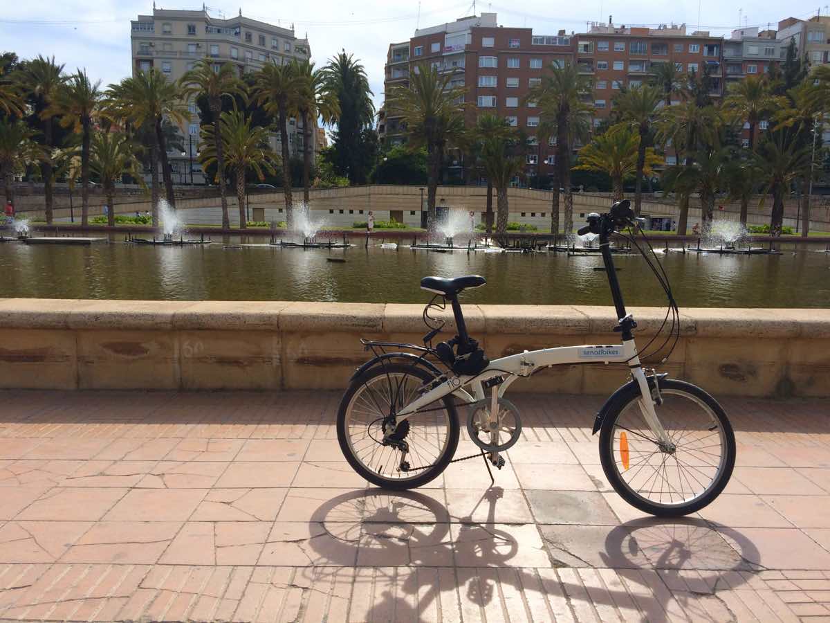 why is Valencia worth visiting - Jardines de Turia Bici