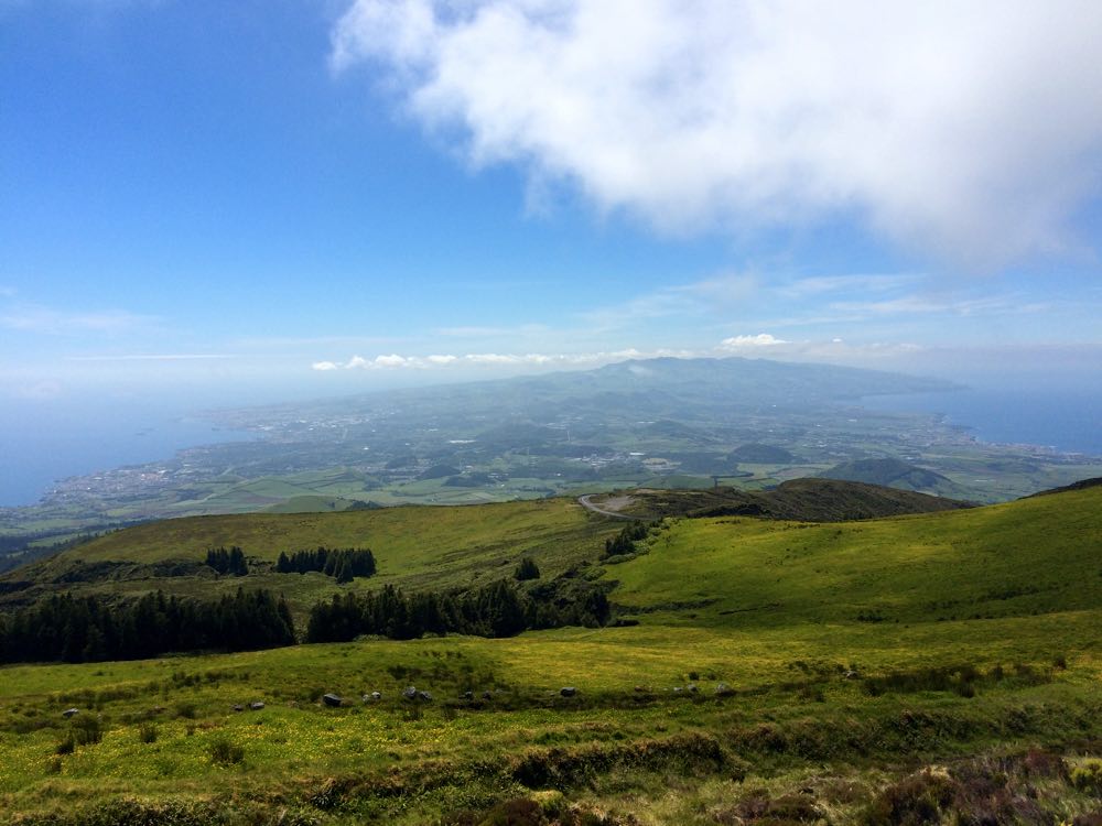 itinerary of São Miguel açores - Pico da Barrosa