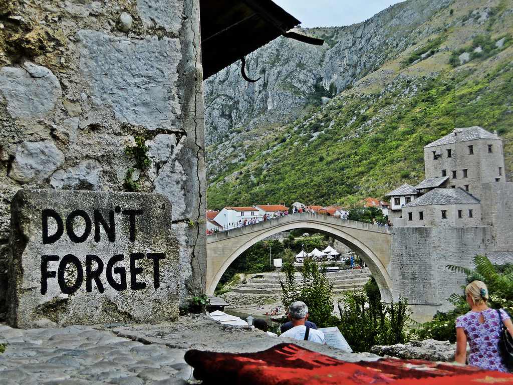 Day trip to Mostar Bosnia - Don't Forget Signs
