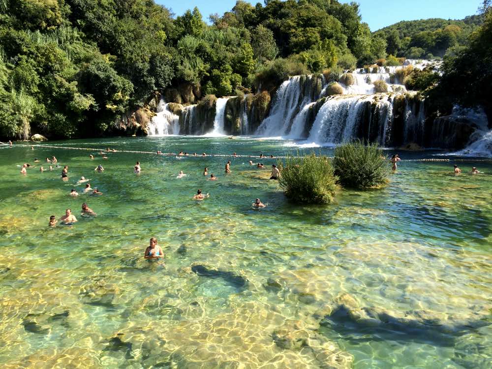 Experiences in Dalmatian coast - Krka Waterfalls