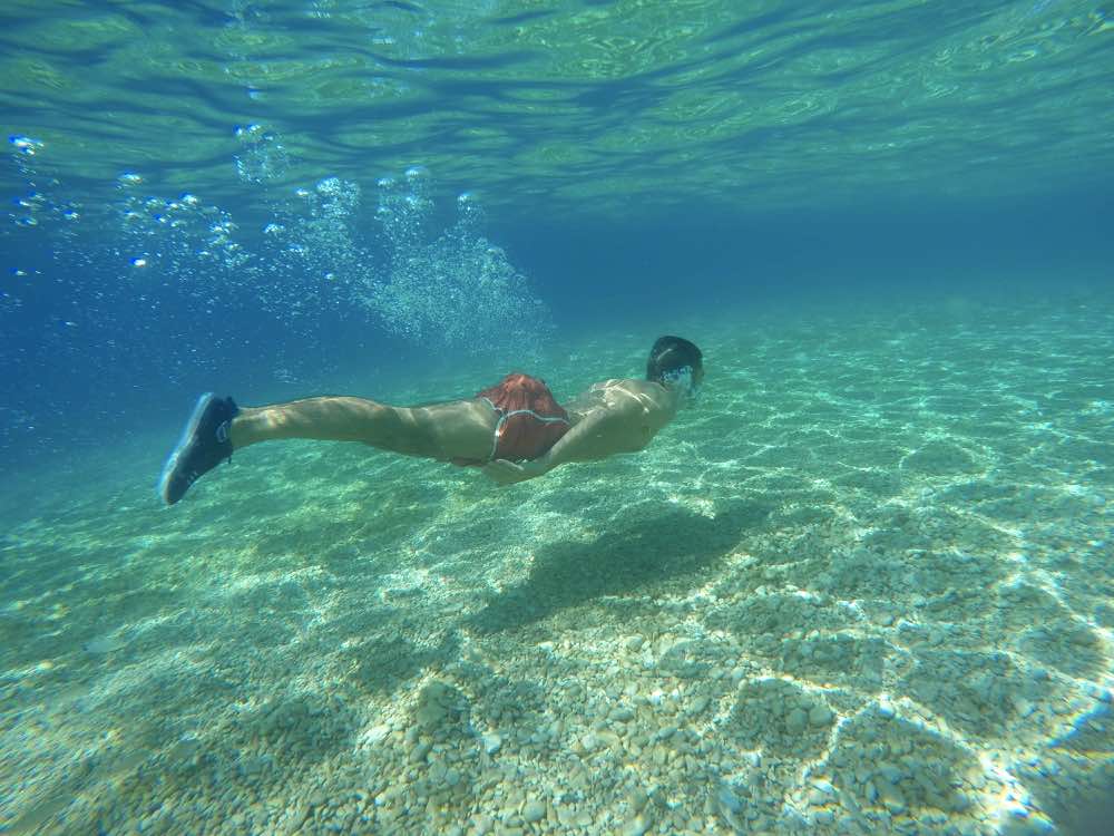 Zlatni Rat Beach in Brac Island - Kayaking