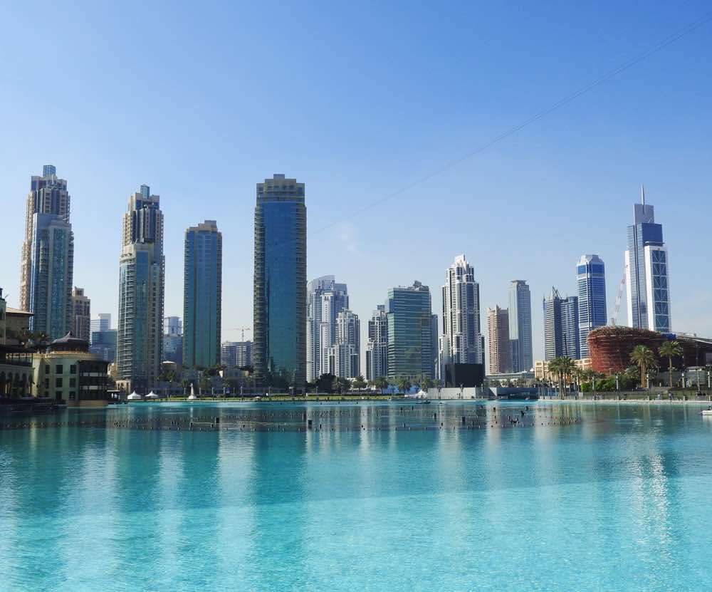 dubai in one day layover skyline buildings