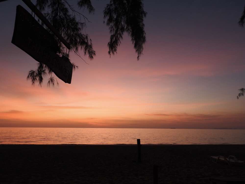 thailand island hopping koh lanta sunset