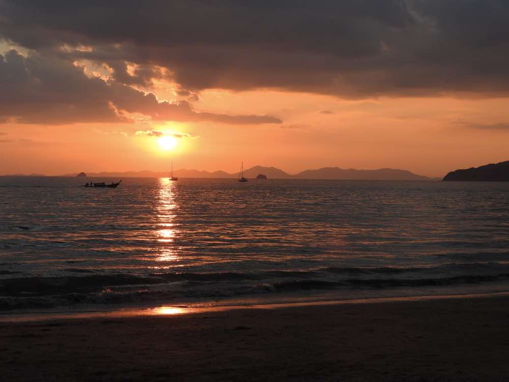 andaman sea islands thailand andaman coast sunset