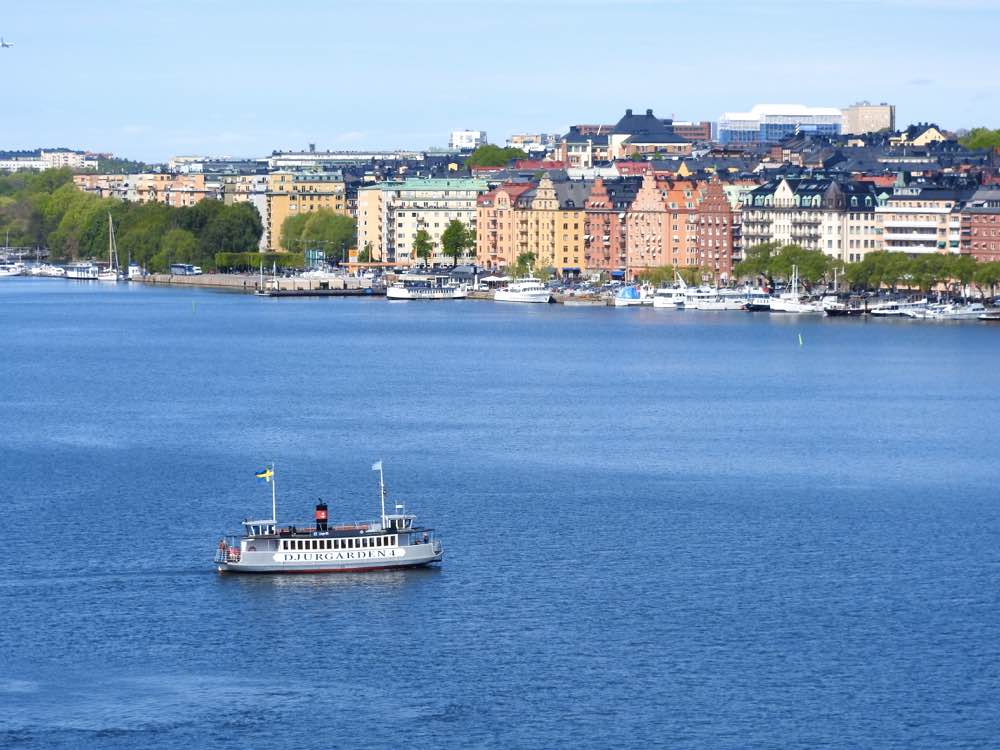 stockholm on a budget ferry boat