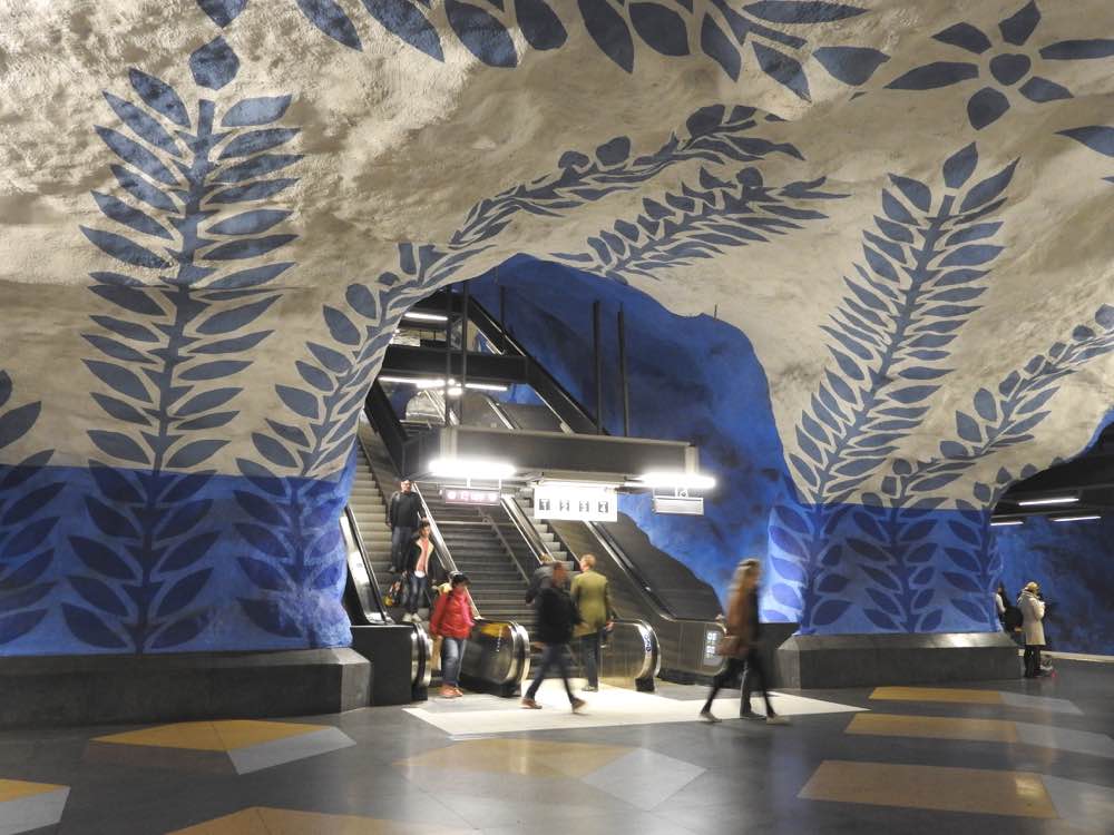 stockholm routebeschrijving drie dagen tips zweden tbana metro