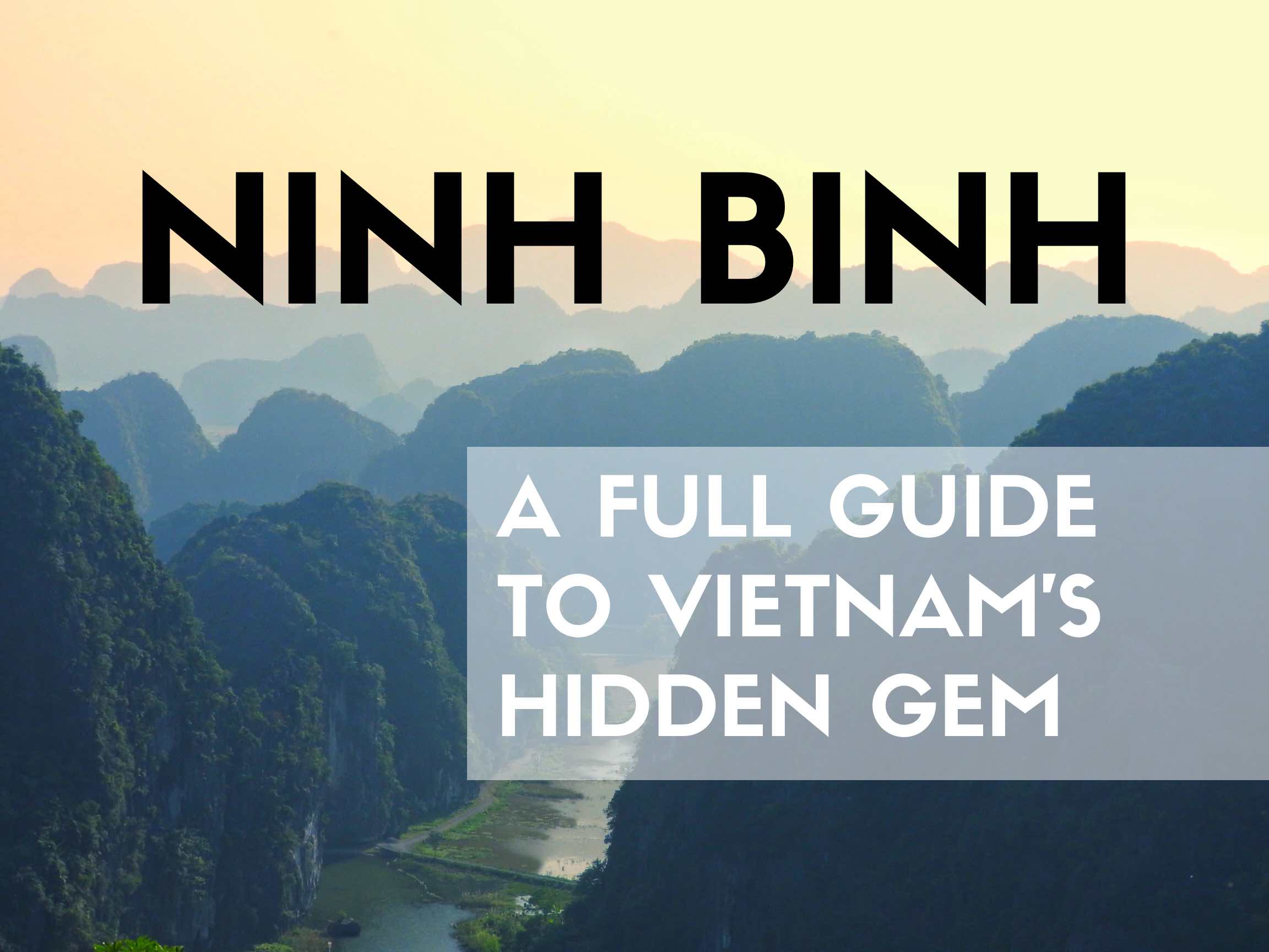 ninh binh itinerary and travel guide