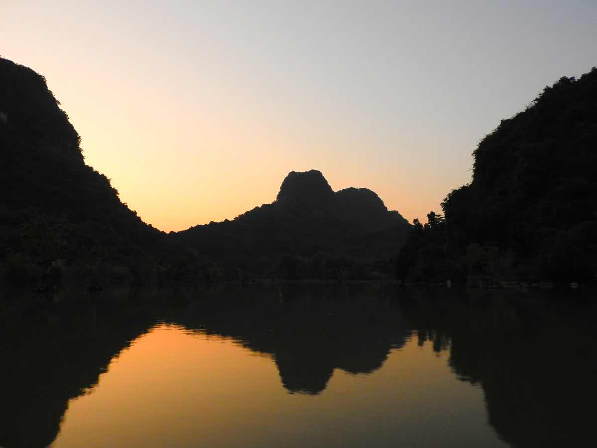 route ninh binh itinerary thung nham bird park sunset