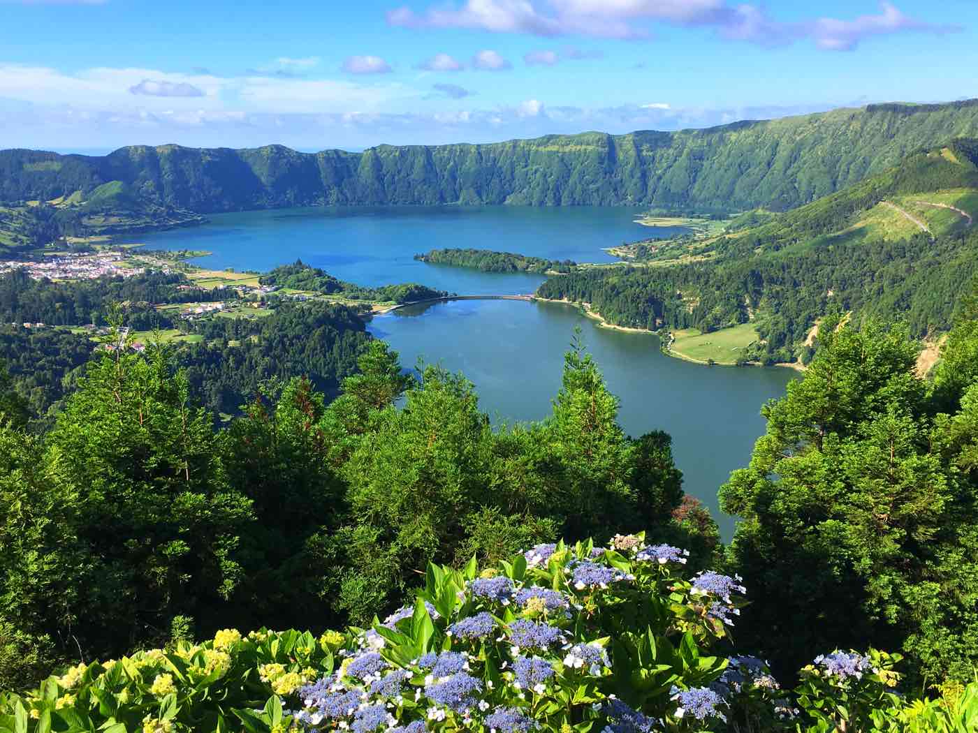 sao miguel itinerary road trip sete cidades view