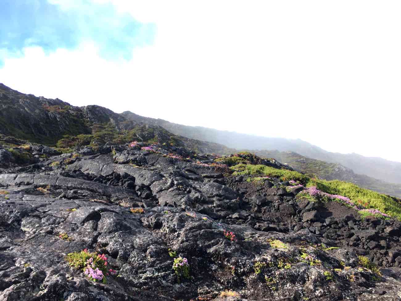 mount pico azores landscape scenery