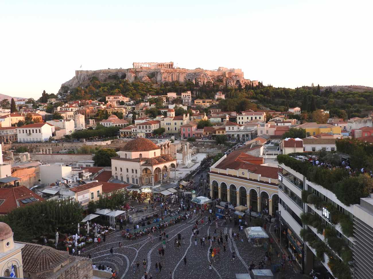 greece itinerary acropolis athens monastaraki