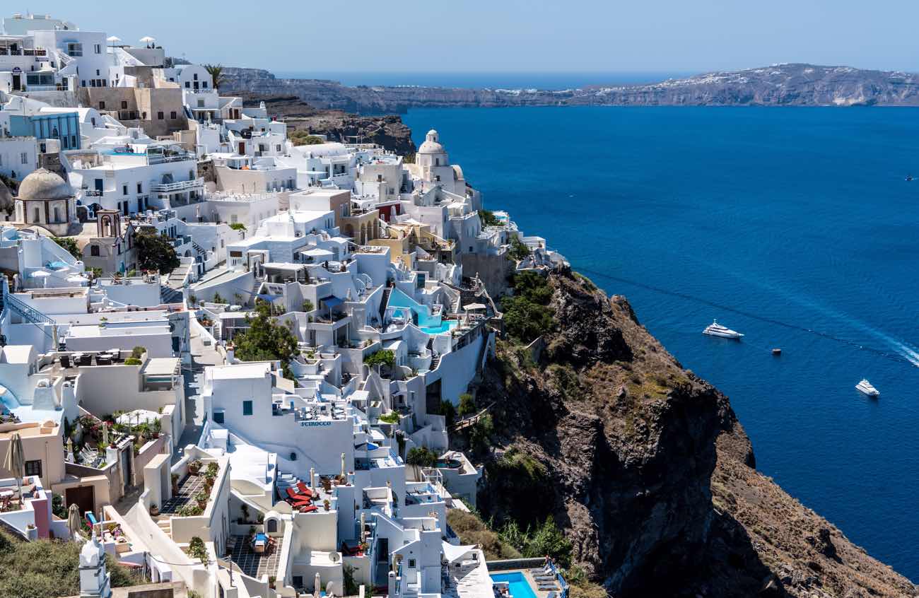 greece itinerary travel blog santorini fira