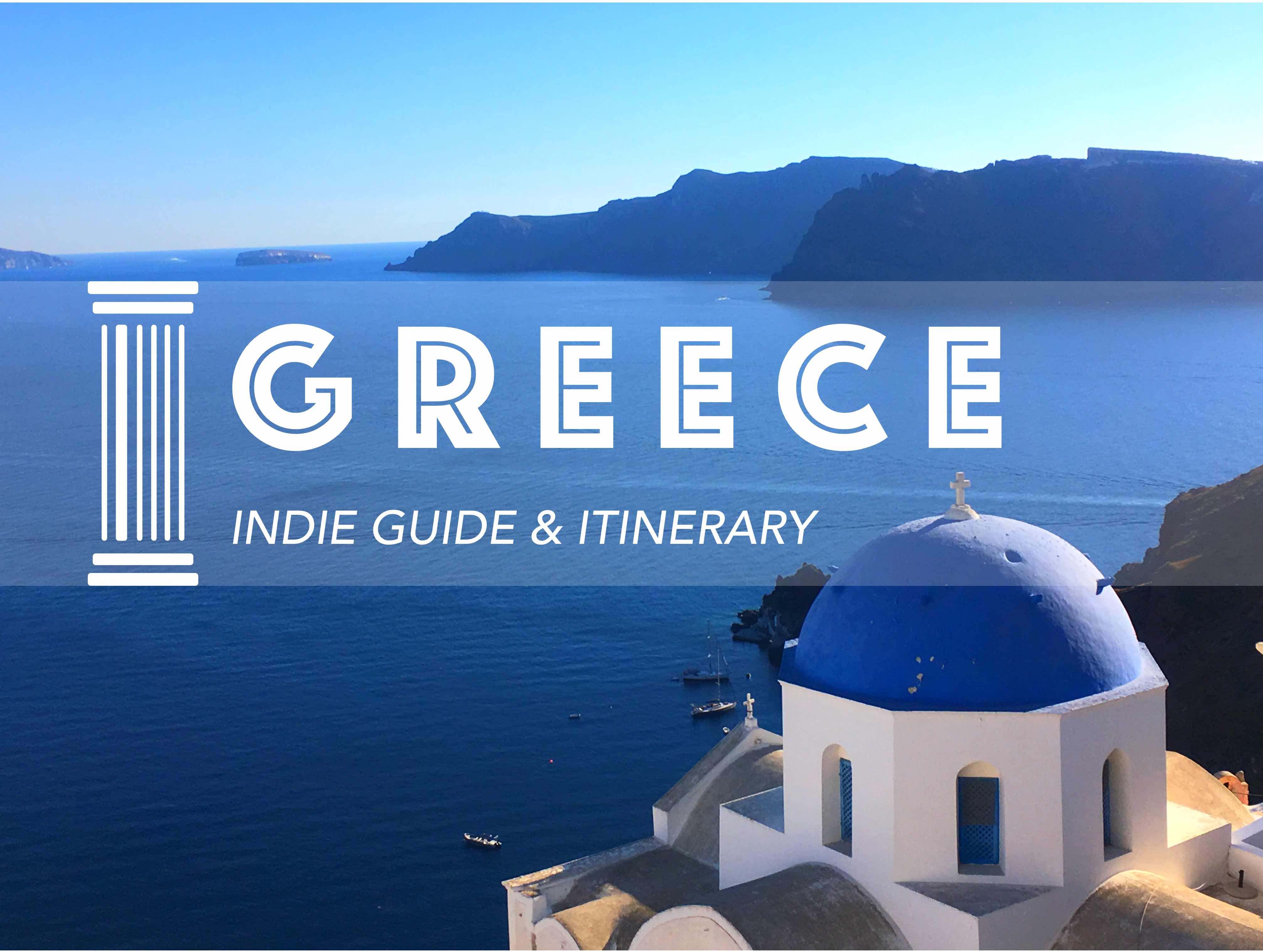 greece travel itinerary 2 weeks