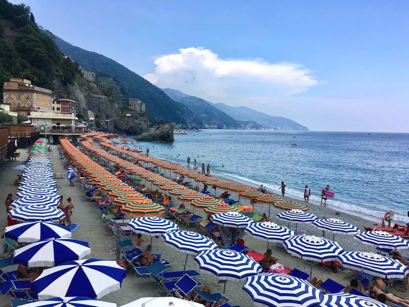 guide cinque terre blog monterosso al mare italy beach