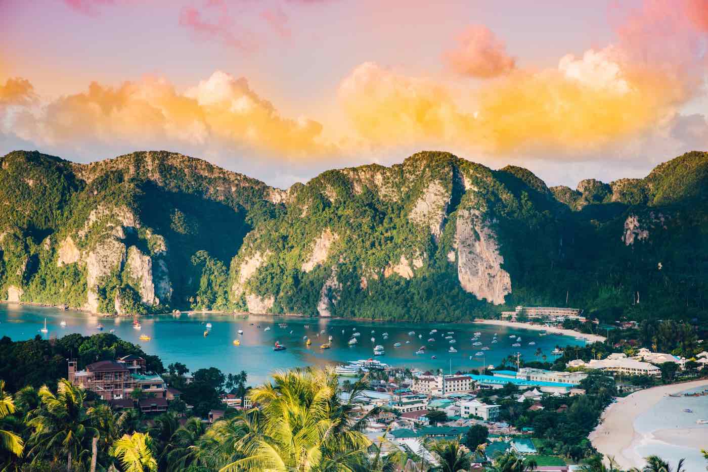 Thailand Island Hopping phi phi islands viewpoint