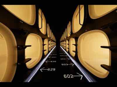 capsule hotel tokyo nine hours shinjuku