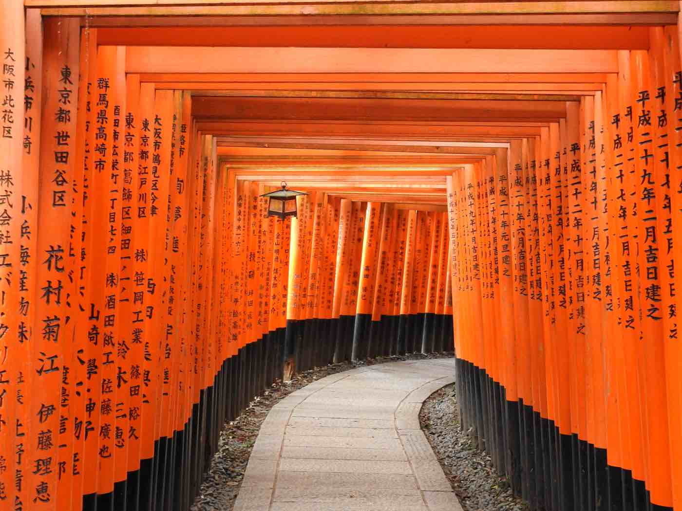 japan itinerary two weeks fushimi inari gates