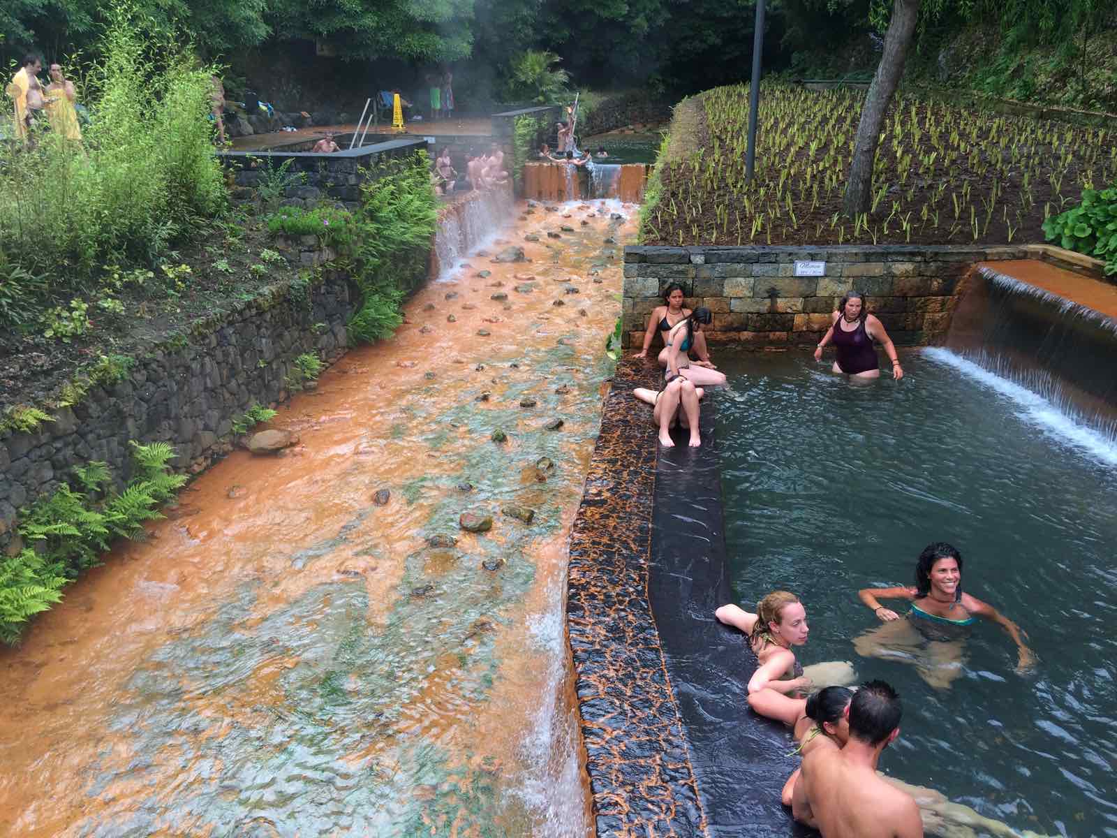 azores volcanic thermal pools