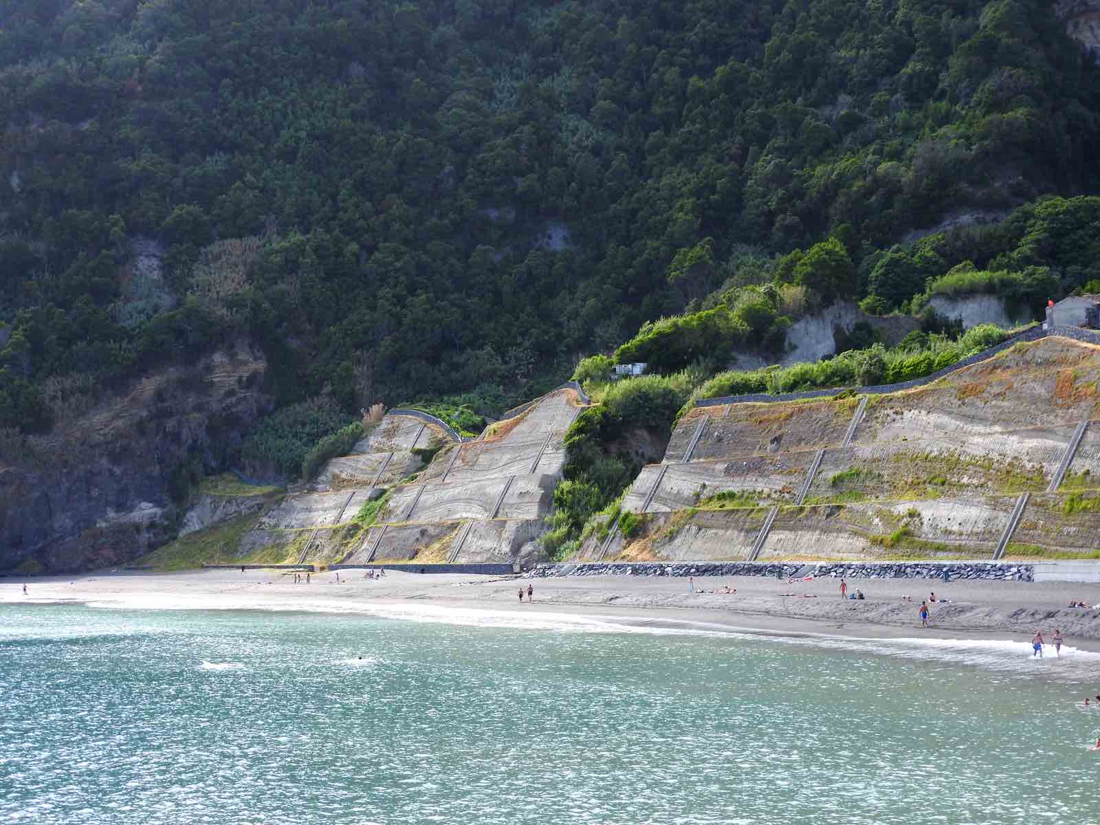 azores fogo beach sao miguel ribeira quente