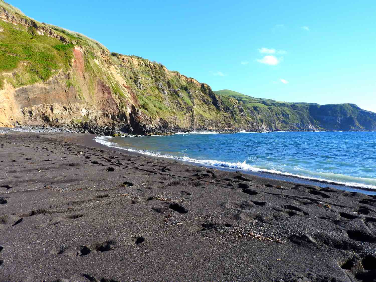 azores praia dos mosteiros beach sao miguel