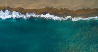 azores beaches drone