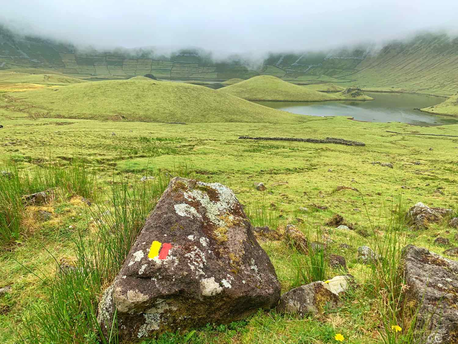 corvo azores hiking