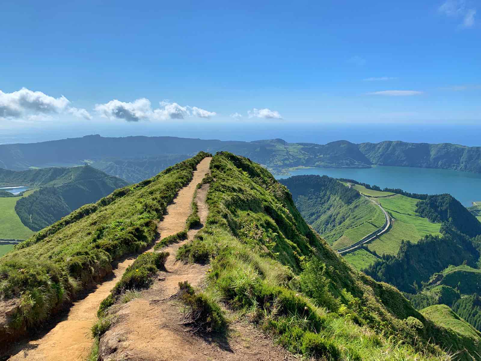 Lagoa do Fogo Viewpoint Route - Água d'Alto Beach, Azores