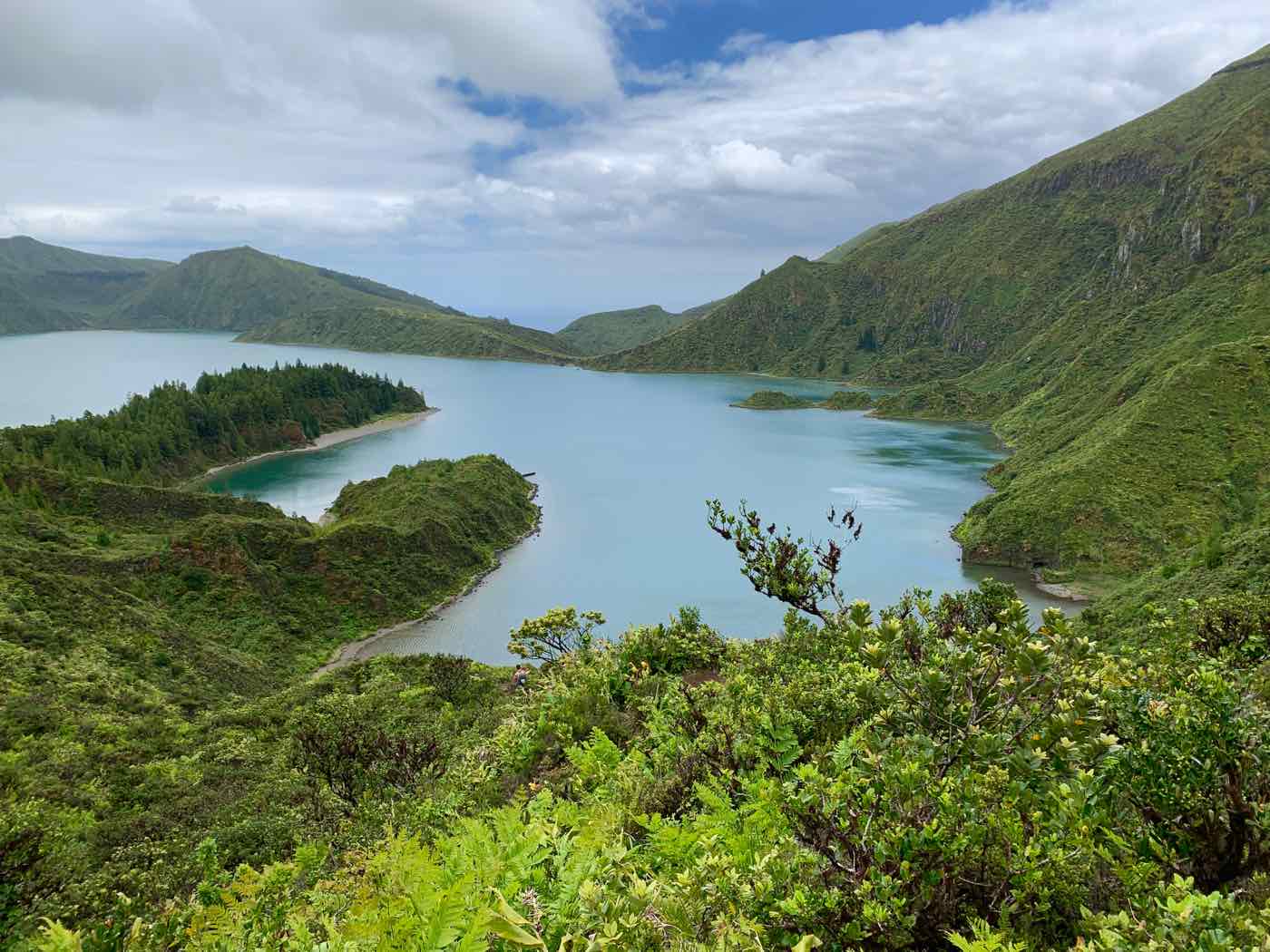 Lagoa do Fogo Viewpoint Route - Água d'Alto Beach, Azores