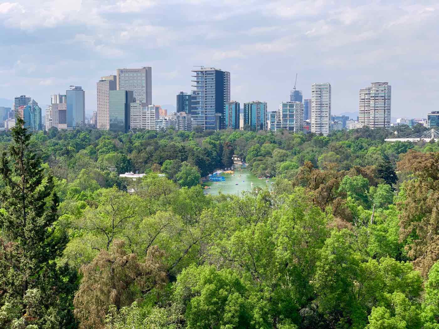 mexico city itinerary chapultepec park