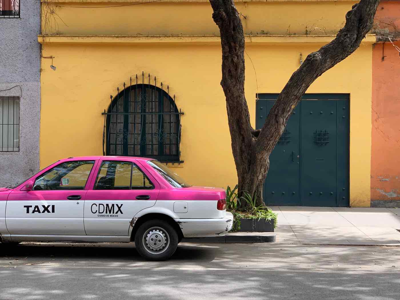 mexico city itinerary taxi