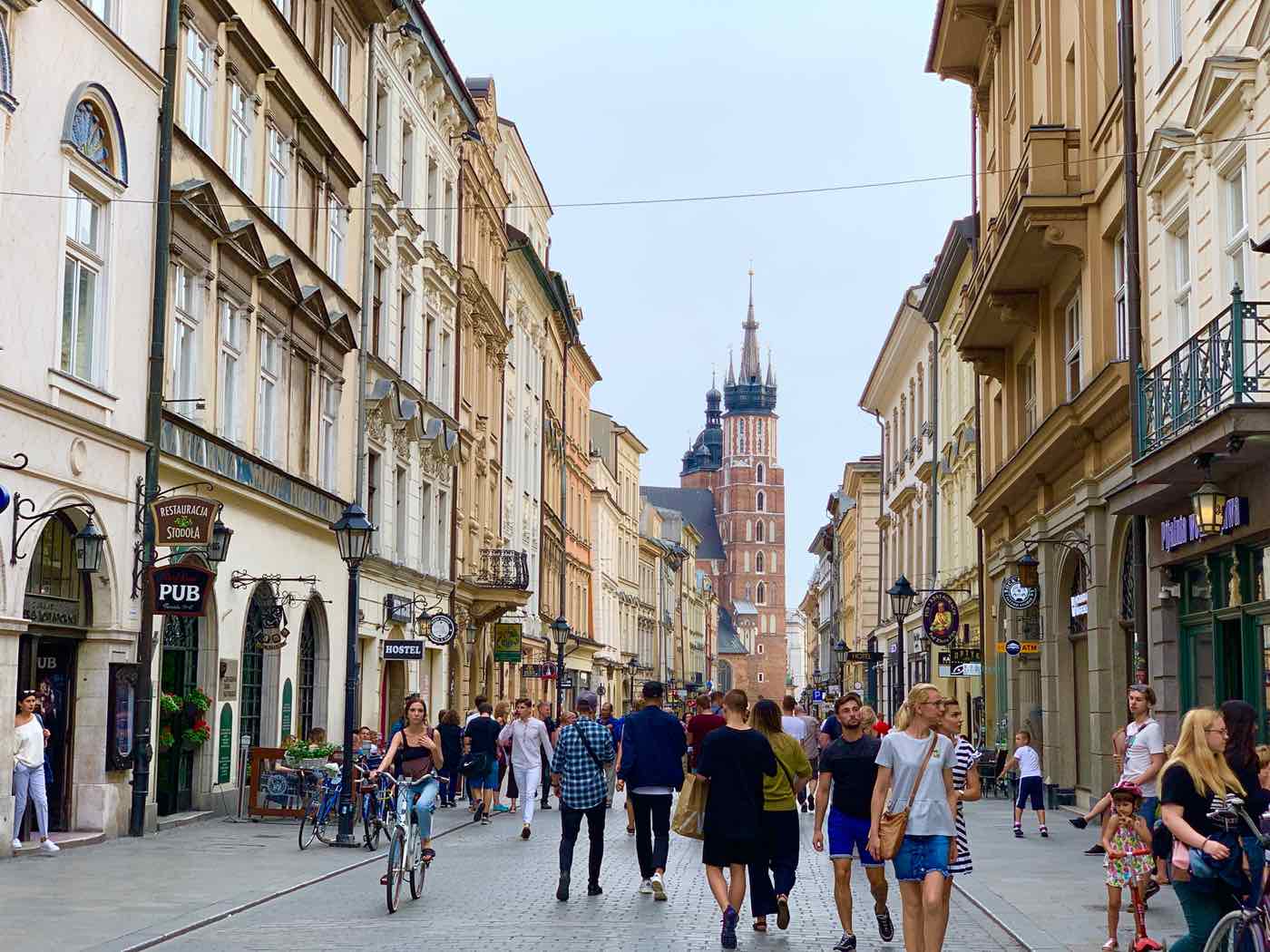 Evropa tipy na cesty krakov Polsko