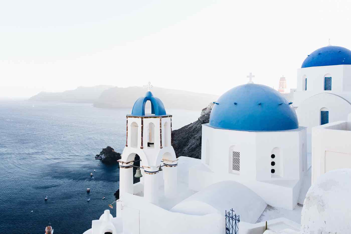 consejos de viaje a Europa santorini