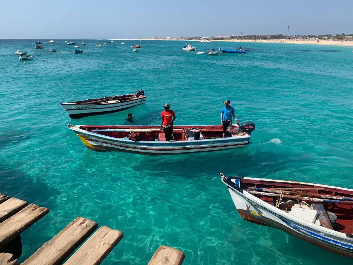 sal cape verde pontao de santa maria pier