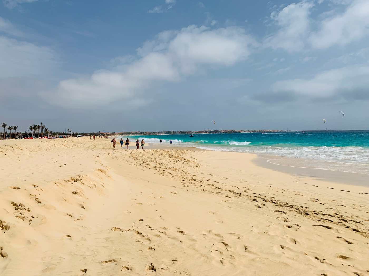 sal cape verde santa maria beach sand