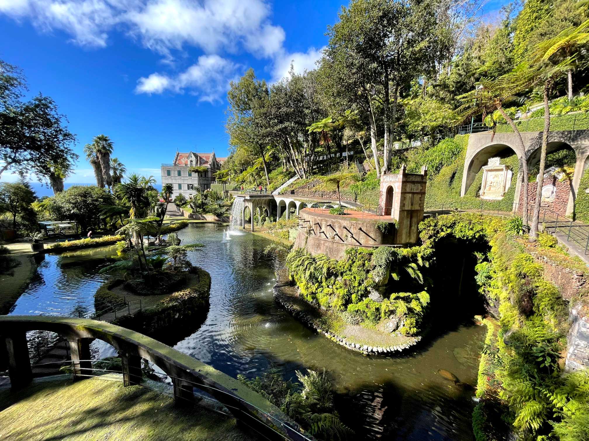 madeira island funchal monte palace garden