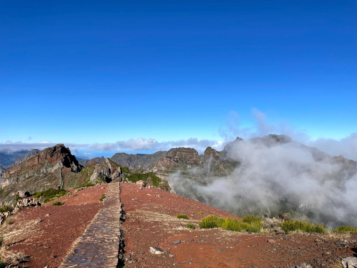 pico arieiro madeira island