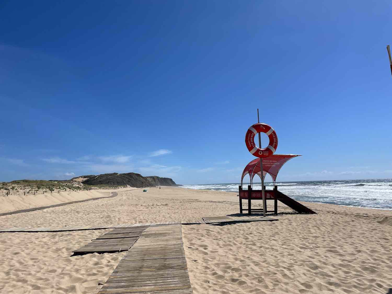 Santa Rita beach near Lisbon