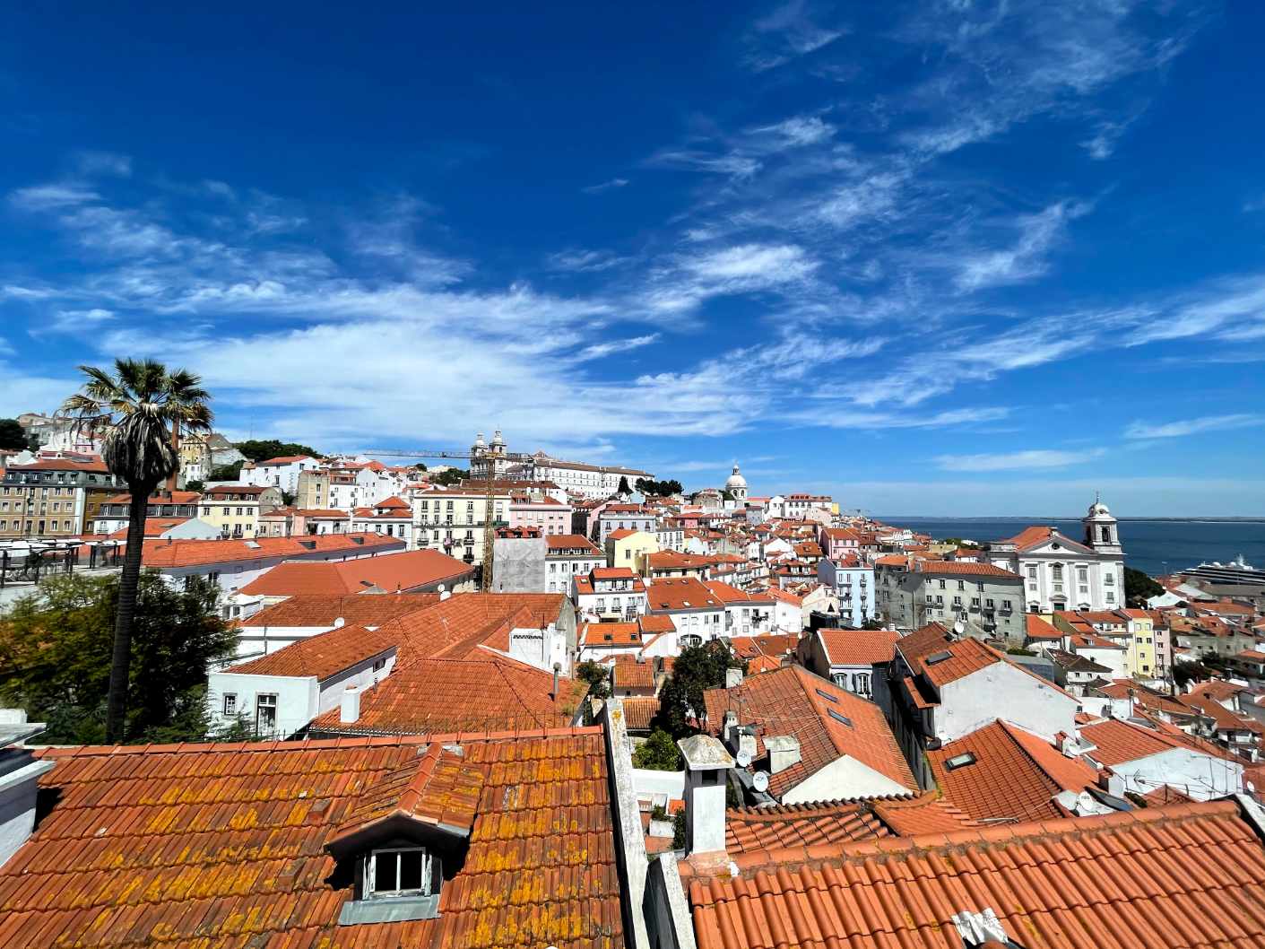 alfama lisbon rooftops